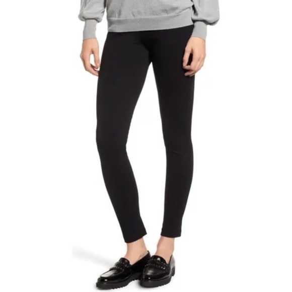 VINCE Stitch Ponte Knit Pull On Leggings